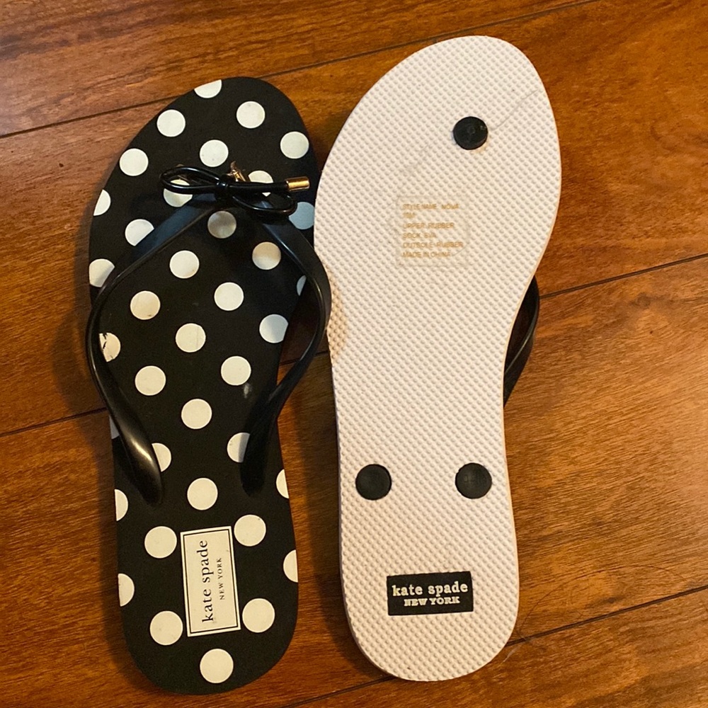 kare spade slip flops size 10